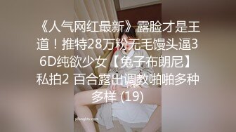 《人气网红最新》露脸才是王道！推特28万粉无毛馒头逼36D纯欲少女【兔子布朗尼】私拍2 百合露出调教啪啪多种多样 (19)