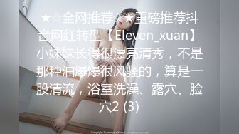 ★☆全网推荐☆★重磅推荐抖音网红转型【Eleven_xuan】小妹妹长得很漂亮清秀，不是那种油爆爆很风骚的，算是一股清流，浴室洗澡、露穴、脸穴2 (3)