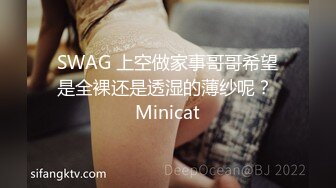 SWAG 上空做家事哥哥希望是全裸还是透湿的薄纱呢？ Minicat