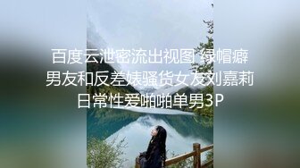 百度云泄密流出视图 绿帽癖男友和反差婊骚货女友刘嘉莉日常性爱啪啪单男3P