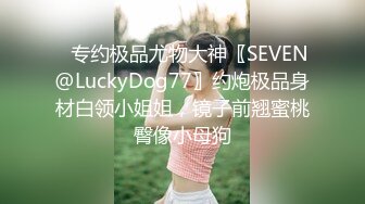 ⚡专约极品尤物大神〖SEVEN@LuckyDog77〗约炮极品身材白领小姐姐，镜子前翘蜜桃臀像小母狗